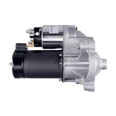Image of M000T82081, M000T82081ZE, M0T82081, M0T82081ZE Starter motor HELLA 8EA 012 526 721 12V 1,1kW 9 64mm PEUGEOT: 308 I Hatchback, 307 SW, 406 Coupe