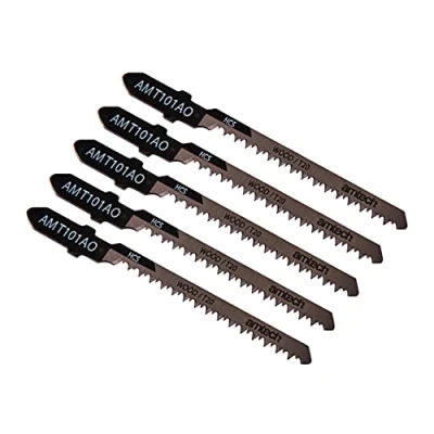 Image of Amtech M1607 5 Piece Wood Jigsaw Blade Set (AMT101AO)