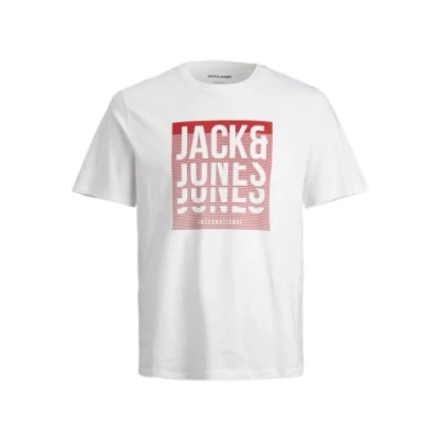 Image of JACK &amp; JONES Men&#039;s Jjflint Tee SS Crew Neck T Shirt, dunkelgr&amp;uumln, XS