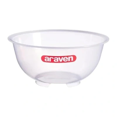Image of Araven Polypropylene Mixing Bowl Transparent 11Ltr