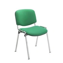Image of Club Chair Chrome Frame Green CH0503GN