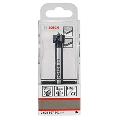 Image of Bosch Professional 1 pc. tungsten carbide hinge cutting bit (Ø 15 mm, Accessory rotary drill)