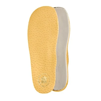 Image of Orthotic Anatomical Leather Shoe Boot Insoles For Kids Children, Prophylactic With Longitudinal Arch Support, Kaps Anatomix Kids, 31 32 EUR / 12.5 13 UK Beige