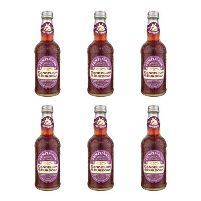 Image of Fentimans Dandelion &amp; Burdock 275ml Glass Bottle Pack of 6