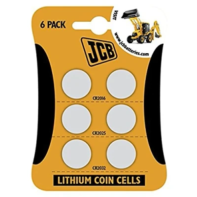 Image of S4901 JCB Lithium Coin Cell Mix Batteries Pack of 6