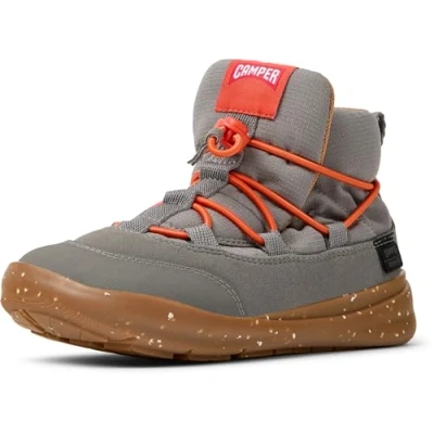 Image of Camper ERGO Hightop trainers for kids, Size: 11.5K, Medium gray