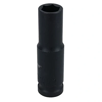 Image of 1/2in Double Deep Impact Imperial SAE Socket Drive 6 Sided Single Hex
