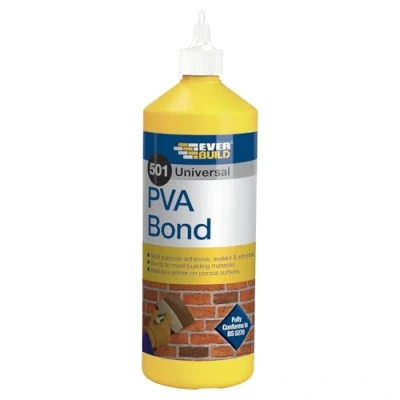 Image of Everbuild 501 Universal PVA Bond General Purpose Bonding Agent 500ml