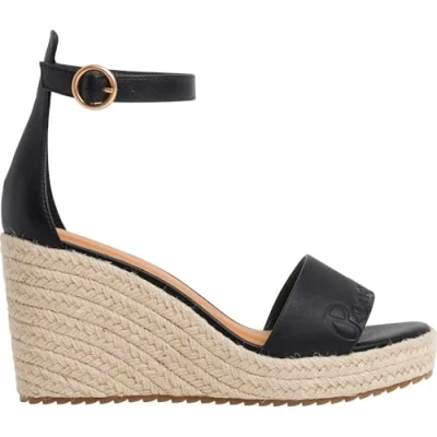 Image of Pepe Jeans Wayna Espadrilles, Women&#039;s, Size: 7, Black Pu