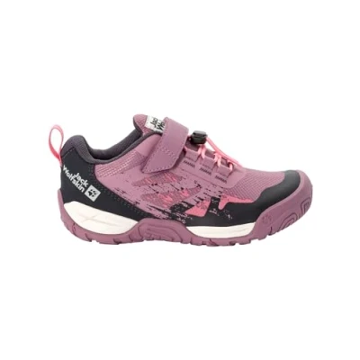 Image of Jack Wolfskin Vili Action Low K Walking Shoe, Ash Mauve, 6 UK