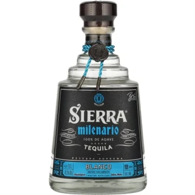 Image of Sierra Milenario 100% Agave Blanco Tequila 70 cl