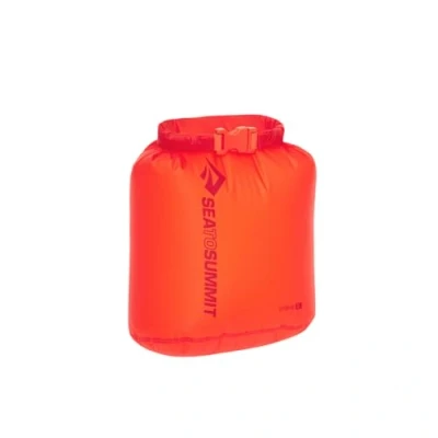 Image of Sea to Summit Ultra Sil Dry Bag XS 3L Waterproof Storage &amp; Organization Roll Top Patented Field Repair Buckle Fabric For Backpacking 17.1x 14 x 20.7cm Spicy Orange 30g
