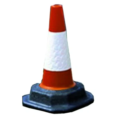 Image of Traffic Cone TC2 46cm Recycled Base Reflective Sleeve