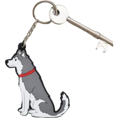 Image of Sweet William Designs Husky/Malamute Keyring
