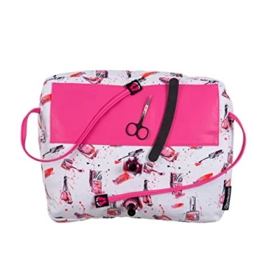 Image of Manicure Cushion Pedicure Pillow Nail Arm Rest Pink Varnish