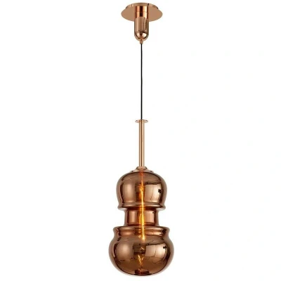 Image of Sonata Ceiling Pendant 29cm Round, 1 x E27, Copper