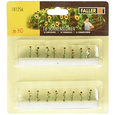 Image of Faller 95523 16 Sunflowers Model Railway Making Accessories