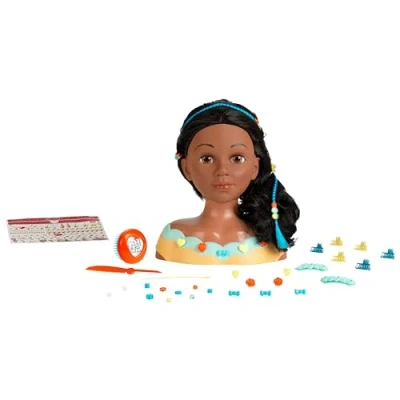 Image of Theo Klein 5216 hairdressing head Kiara I Includes brush, comb and hair accessories Toy for children from 3 years