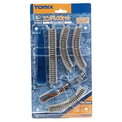 Image of TomyTEC 910800 Track Set Oval, 29.97 x 16 1.78 cm