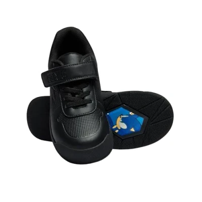 Image of Sonic THE HEDGEHOG Boys School Shoes Boys&#039; Hoodies Black 9