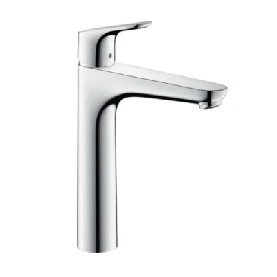 Image of hansgrohe Focus basin mixer tap 190 without waste, chrome 31518000