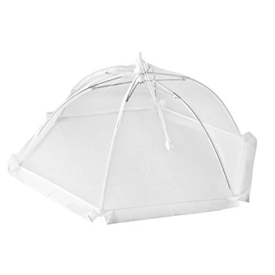 Image of Fackelmann Food Cover 41 cm Polyester, White, Yellow, x 20 40