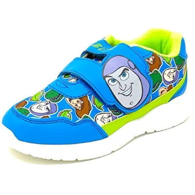 Image of WILLIAM LAMB Boys/Girls Toy Story Trainers Sneakers, Blue, 10 UK Child