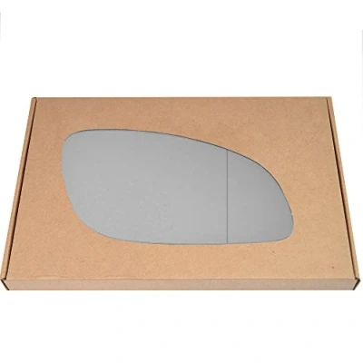 Image of Less4spares Wing Mirror Glass Right Compatible with Vauxhall Vectra C 2003 2008 STICK ON Driver Off Side Blind Spot