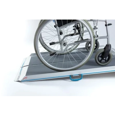 Image of The Ramp People Aerolight Xtra Folding Wheelchair 2ft 8ft British Made for Wheelchairs, Mobility Scooters, Walkers (4ft / 120cm)