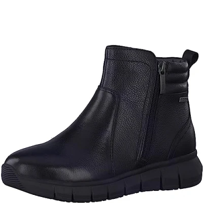 Image of Tamaris Women&#039;s 8 86414 41 Ankle Boot, Black (Black Nappa), 9.5 UK