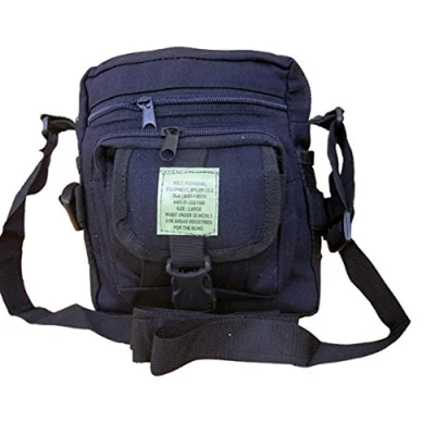 Image of Zip Zap Zooom US Army Style Combat Utility Shoulder Travel Bag Bum Pouch Black
