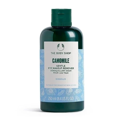 Image of The Body Shop Camomile Gentle EYE Make UP Remover For ALL SKIN TYPES 250ml