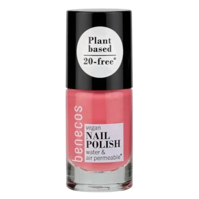 Image of Benecos Natural Cosmetics Nail Polish 20FREE water permeable 5ml peach sorbet