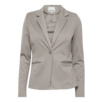Image of ICHI Blazer, Women&#039;s, Size: XS, Driftwood