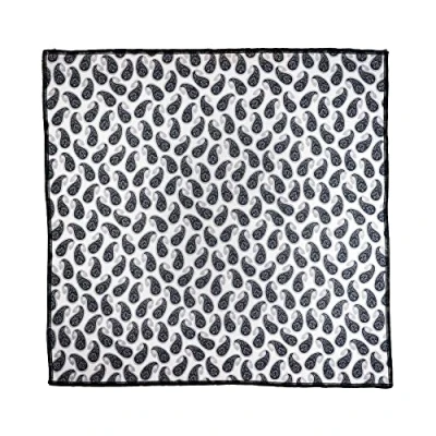 Image of Paisley Mandala Bandana Monochrome