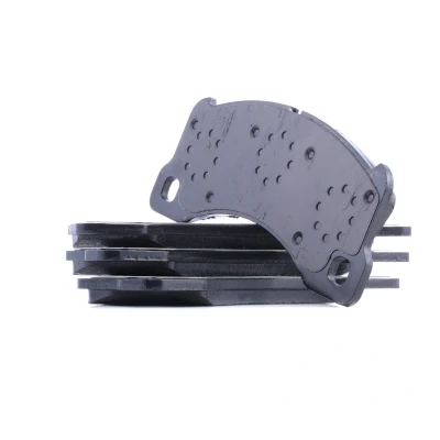 Image of 7L0698151K, 7L0698151L Brake pad set BREMBO P 65 017 prepared for wear indicator without accessories PORSCHE: Cayenne, Panamera