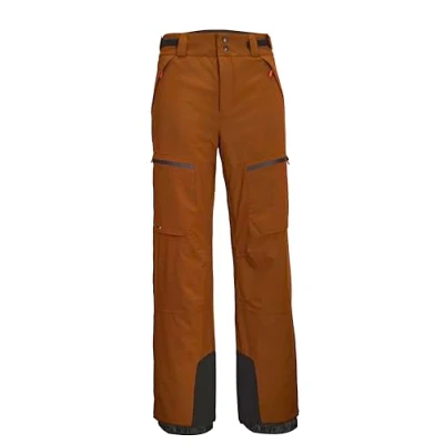 Image of Killtec KSW 51 MN Ski PNTS 42003 000 Men&#039;s Trousers with Edge Protection and Snow Guard Burnt Orange S