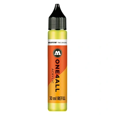 Image of Molotow ONE4ALL Refill Acrylic, Colour 236 Toxic Green, 30 ml, Ink for Permanent Marker
