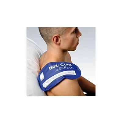 Image of 2 X Steroplast Blue Hot Cold Pack Freezer Microwave Sports Injury sprains Toothache Swelling Muscle Aches
