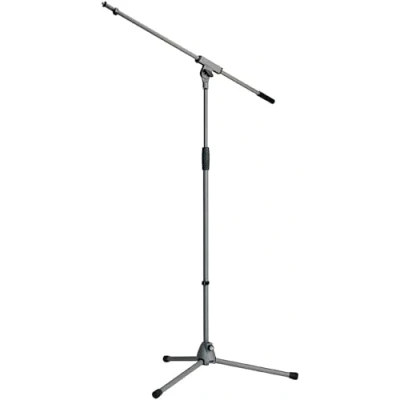 Image of Konig &amp; Meyer High tech grey microphone boom foot 21060