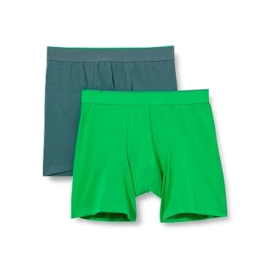 Image of SLOGGI Men&#039;s Ever Airy Short C2P 10, Green Light Combination, S