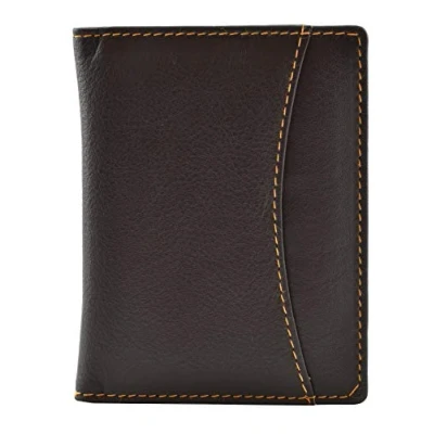 Image of Mala Leather Odyssey Oyster &amp; ID Holder 555 14 (Brown)