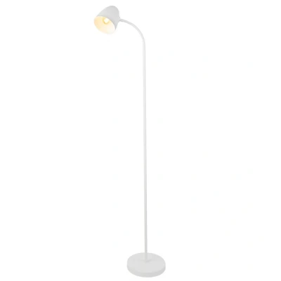 Image of Jason Task Floor Lamp White 1x E14