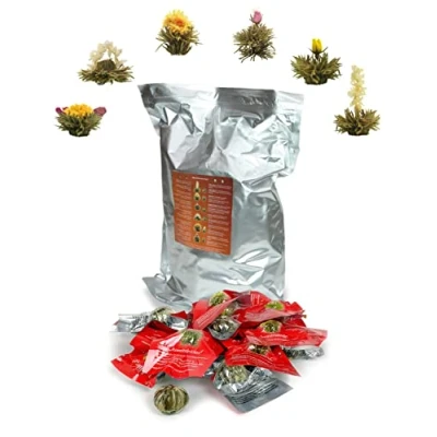 Image of Creano 36pcs Blooming Tea White Flowering in Bulkpack