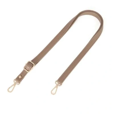 Image of Purse Strap Replacement Crossbody Bag Leather Shoulder Straps Adjustable Canvas Handbag Belts (Color : Taupe)