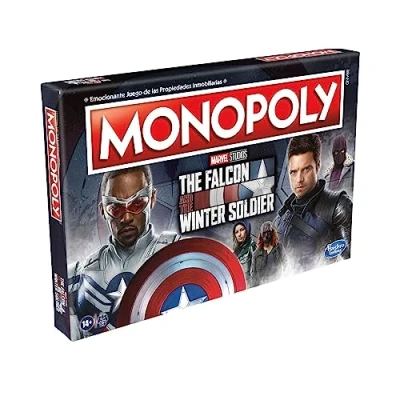 Image of Hasbro Monopoly Marvel the Falcon and Winter Soldier Gaming