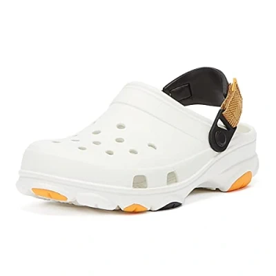 Image of Crocs Unisex Classic All Terrain Clog Clog, White Multi, 15 UK Men/ 16 Women