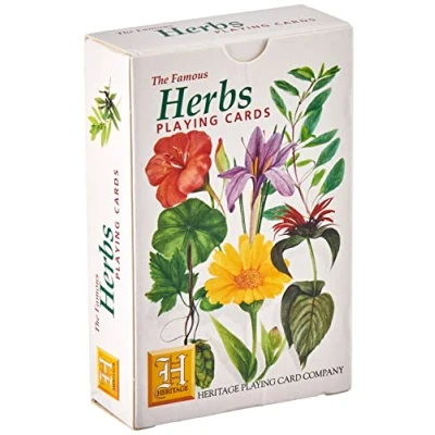 Image of Herbs set of 52 playing cards + jokers (hpc)