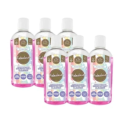 Image of Fabulosa 4 in 1 Concentrated Antibacterial Disinfectant All Purpose Cleaner, 220ml, 6 pack, Unicorn Dust