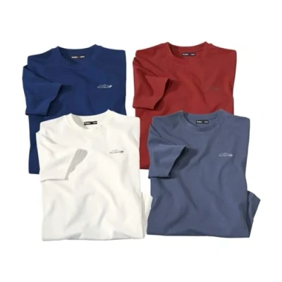 Image of ATLAS FOR MEN Pack of 4 T Shirts Scotland Explorer XL